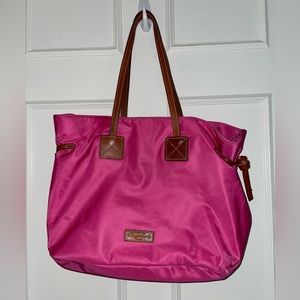 Dooney & Bourke Nylon Pink Tote Bag